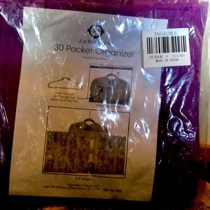 Joy Mangano 30 Pocket Organizer